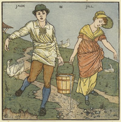 Jack y Jill de Walter Crane